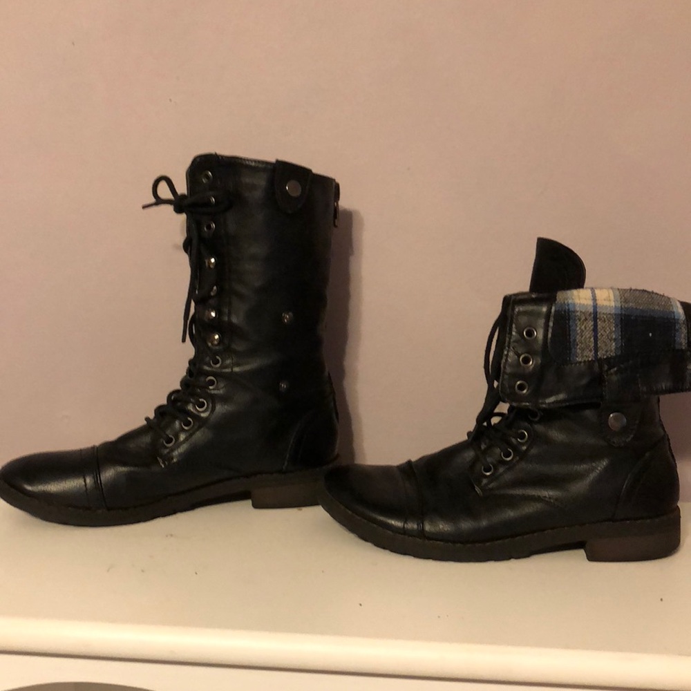 2WAYS COMBAT BOOTS